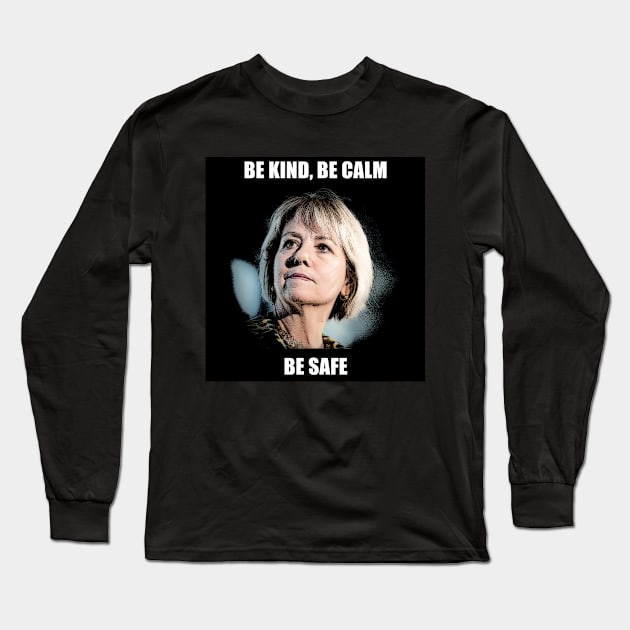 Dr Bonnie Henry Long Sleeve T-Shirt by No Fun City Designs